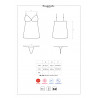 Rougebelle chemise & thong