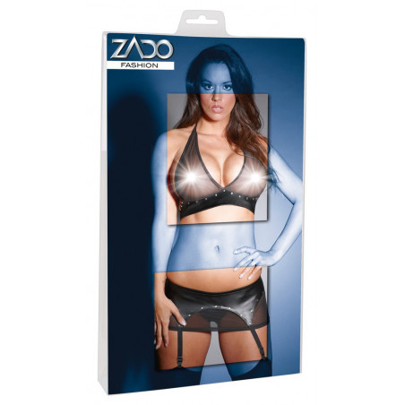 Leather Top Set