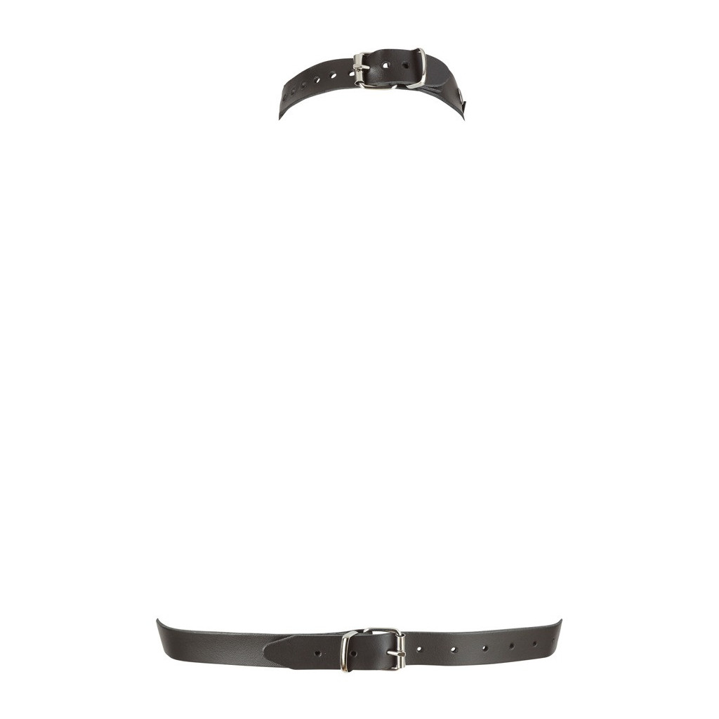 Reggiseno pelle e metallo