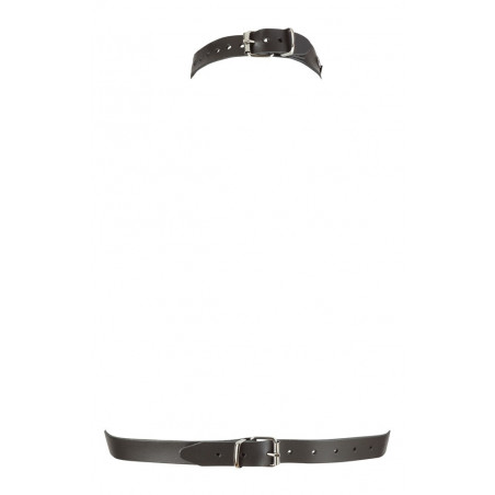 Reggiseno pelle e metallo