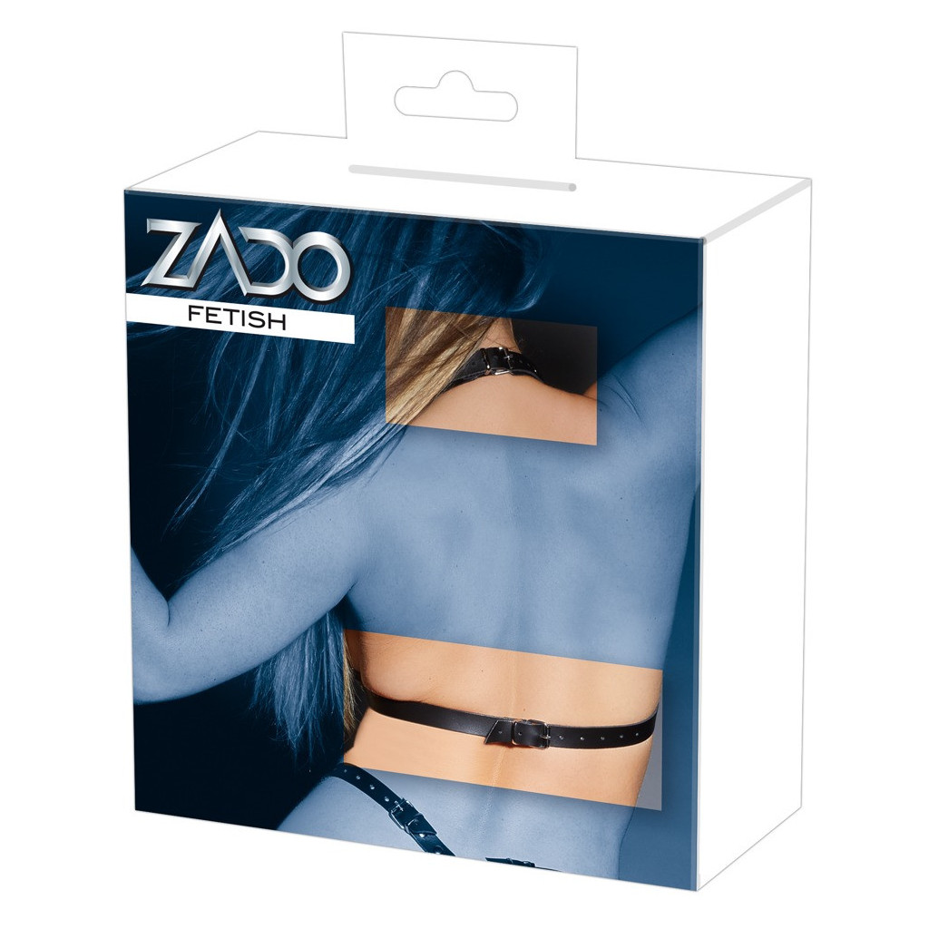 Reggiseno pelle e metallo