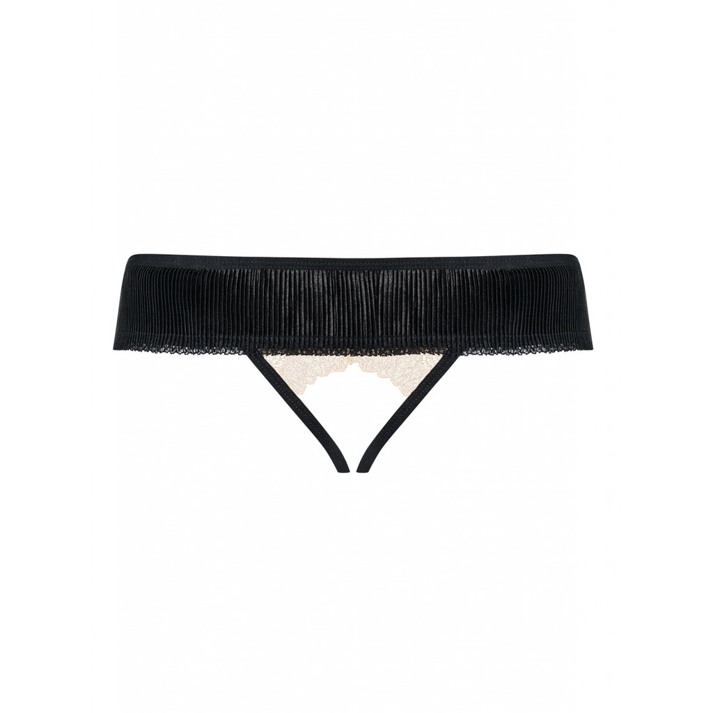 826 - crotchless thong