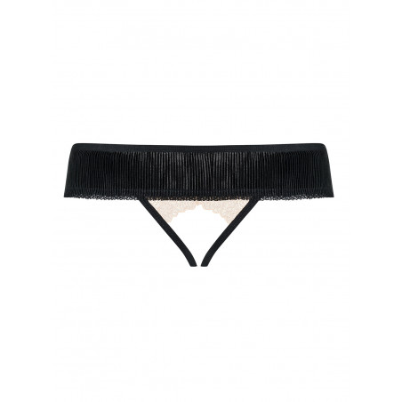 826 - crotchless thong