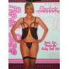 Babydoll 2 Pezzi con Fiocchi
