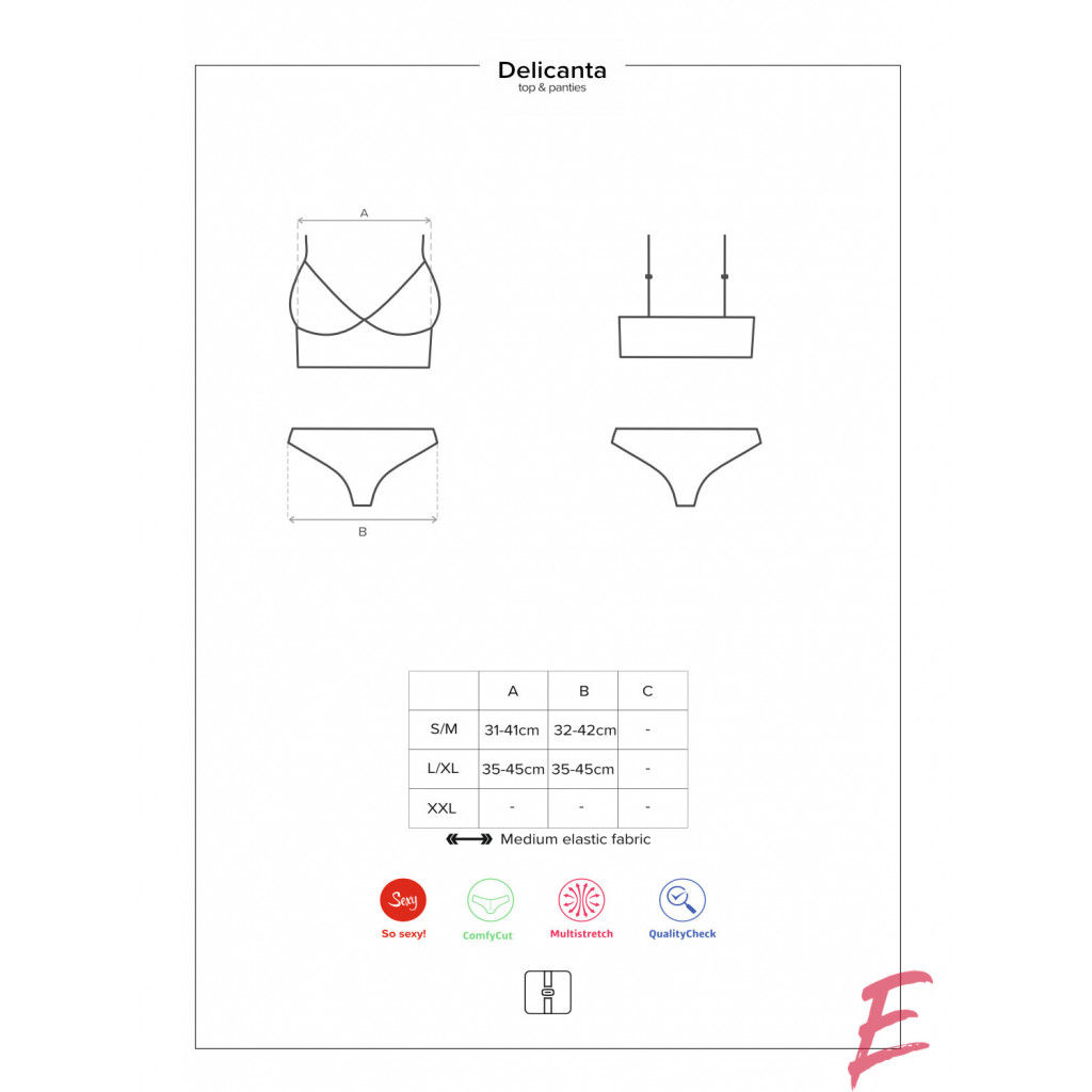 Delicanta top & panties