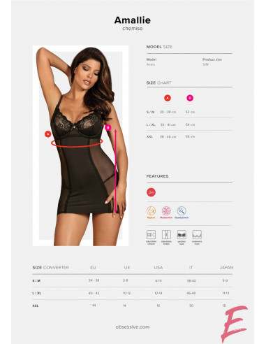 Amallie Chemise & Perizoma