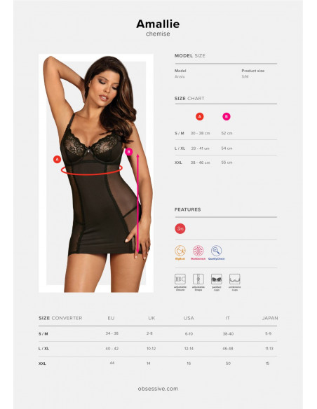 Amallie Chemise & Perizoma