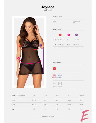 Joylace babydoll