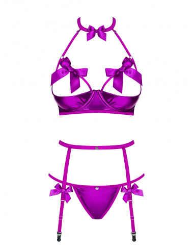 Completino intimo sexy Delishya 3 pezzi