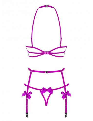 Completino intimo sexy Delishya 3 pezzi