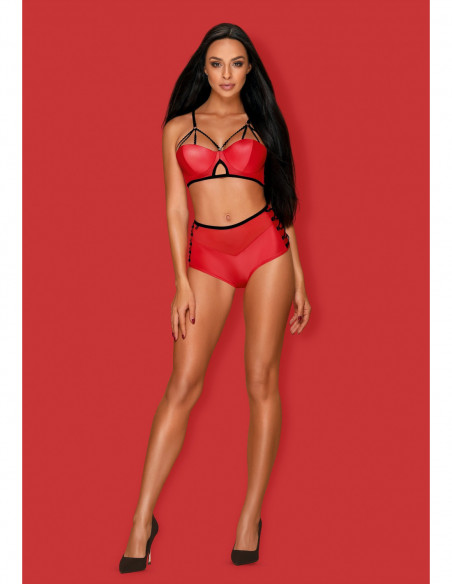 Leatheria 2-pcs set red
