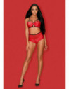 Leatheria 2-pcs set red