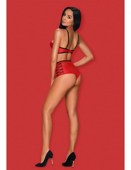 Leatheria 2-pcs set red